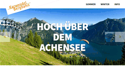 Desktop Screenshot of karwendel-bergbahn.at