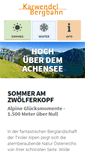 Mobile Screenshot of karwendel-bergbahn.at